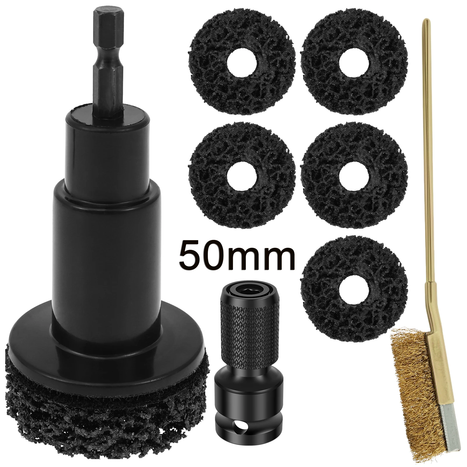 

Комплект для повторной обработки ступицы колеса, очиститель шпилек и ступицы колеса, быстрое удаление ржавчины для шпилек и роторов, инструмент для технического обслуживания автомобилей