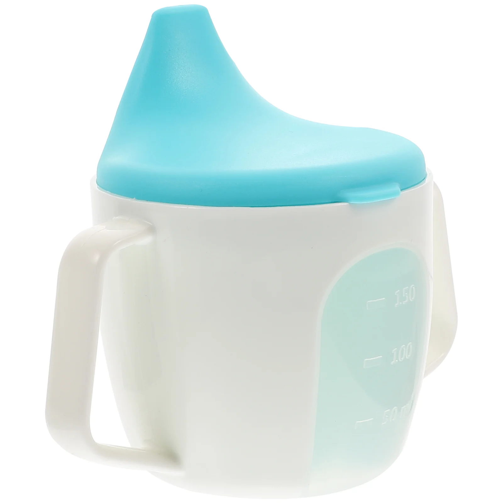 Cup with Handle Toddler Cups Smart Baby Drinking Plastic Water Scale Simple Child