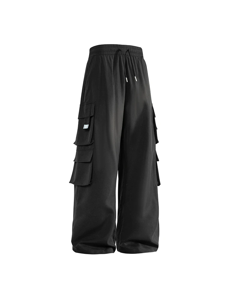 

Loose Wide Leg Workwear Pants Men's Casual Straight Leg Trousers Spring Autumn New Sle ex Functional Sports Pants