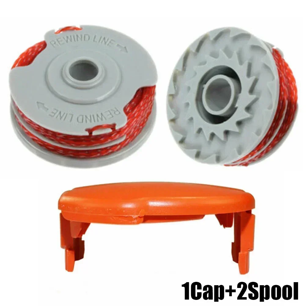 3Pcs/Set Strimmer Trimmer Spool & Line For Contour 500 Power Plus 500 & 500XT Garden Power Tool Replacement Parts