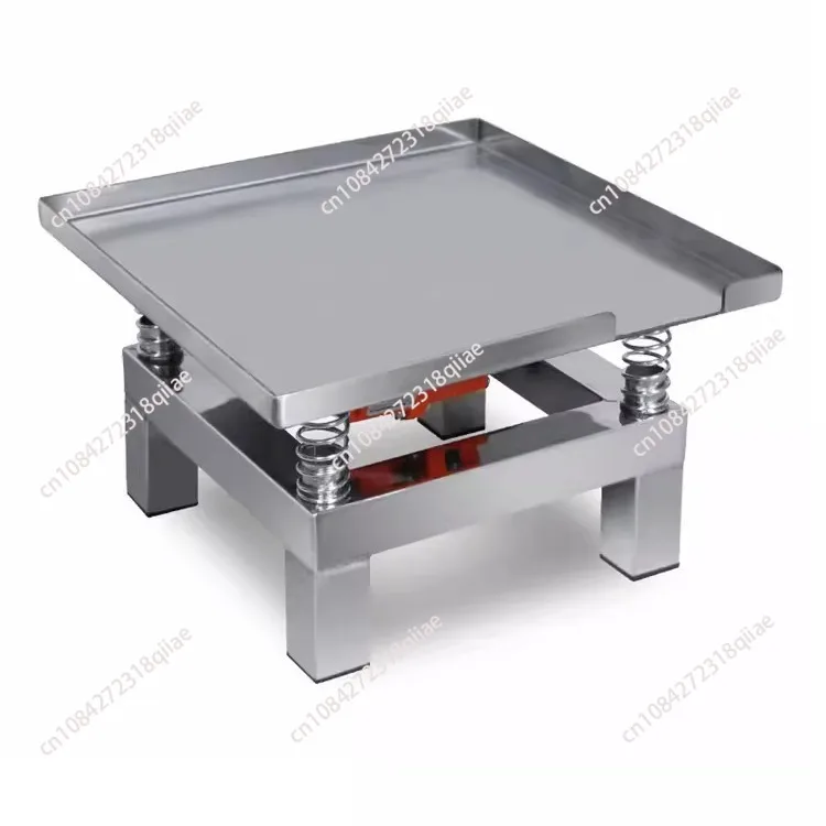 50x50CM Concrete Vibrating Table Vibration Test Bench Test Block Vibration Platform Stainless Steel Mini Vibration Table 220V