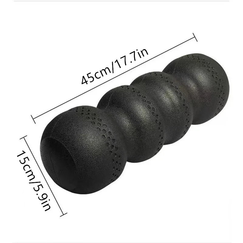 Foam Roller Peanut Yoga Roller 45CM EPP High Density Back & Neck Massage Muscle Recovery Deep Tissue