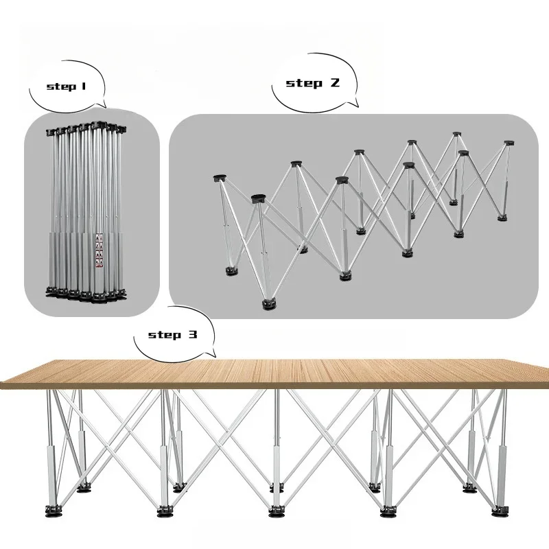 Universal Table Spider Legs 10-legged Carpentry Support Tools Receiving Storage Expand Fold Aluminum Alloy Mater Cutting Bracket