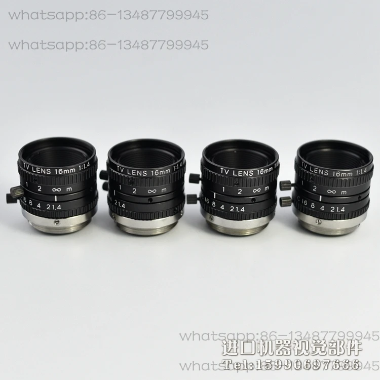 

U-TRON MV1614 Объектив с фиксированным фокусом ТВ-объектив 16 мм 1:1,4