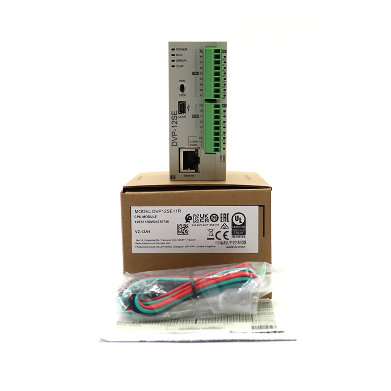 Original Brand New Delta PLC DVP12SE11R 12 Points Programmable Controller DVP-12SE DVP12SE11R PLC Module