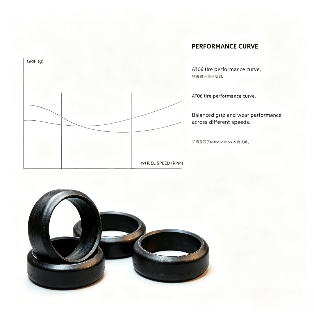 Mini Drift Rubber Tire 18mm 20mm 22mm Width Dedicated For ARKEDGE AT06 1/24 RC Mini Drift Car Racing Mod Parts