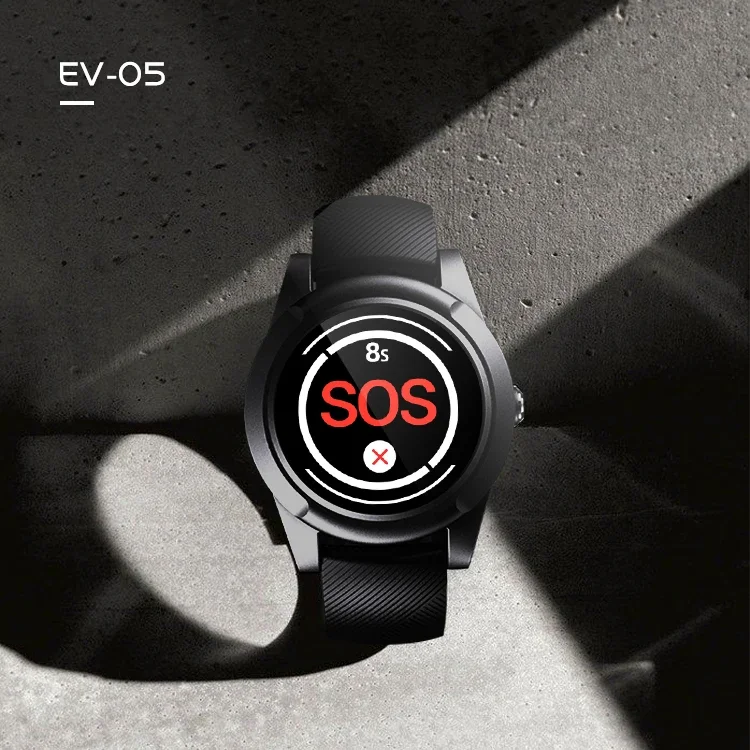 Family Connect Senior Watch, 4G LTE Valdetectie Ouderen Smart Watch met SOS en GPS-locator