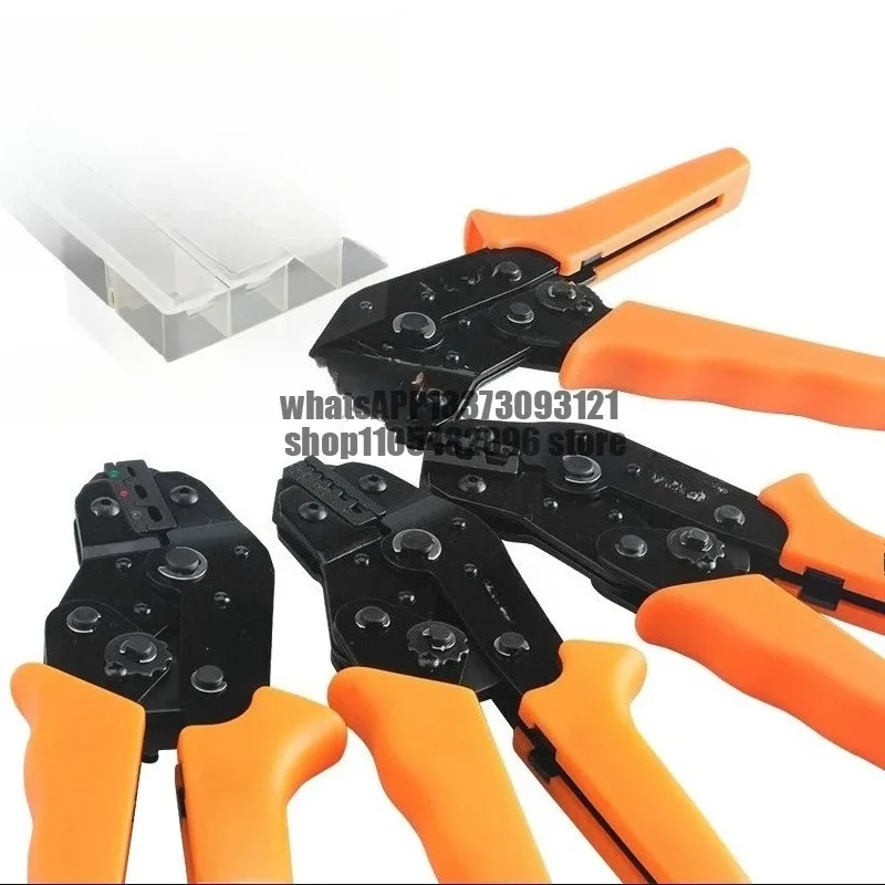 L214 series tubular terminal crimping pliers manual wiring pliers cold-pressed European ratchet crimping pliers