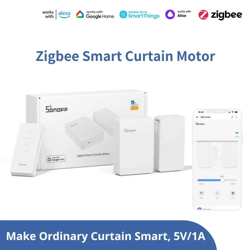 SONOFF Zigbee Akıllı Perde Motoru: Evde Akıllı Otomasyon Deneyimi İçin En İyi Çözüm