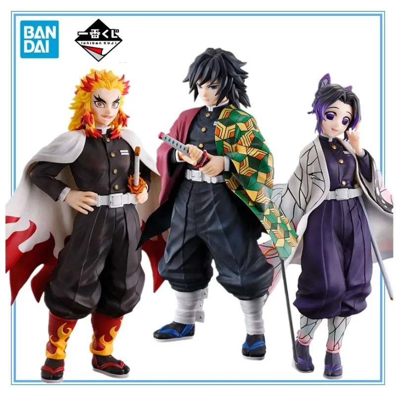 

Original Banpresto Ichiban Kuji Demon Slayer Saikoui No Kenshin "hashira" Rengoku Kyoujurou Tomioka Giyuu Anime Figure Model Toy