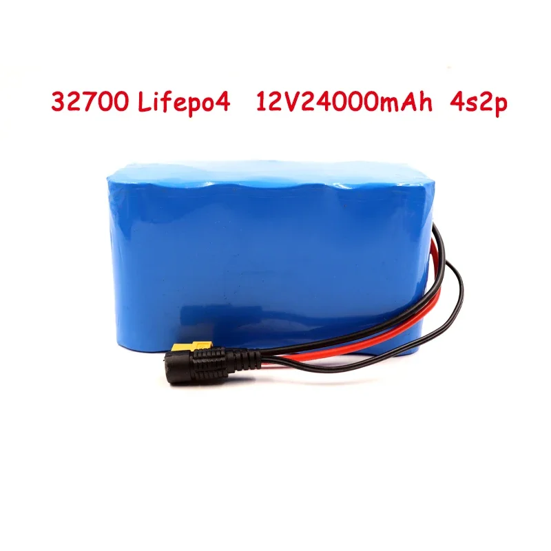 32700 전기 보트 및 UPS용 LiFePO4 배터리 팩, 12.8V, 12Ah, 24Ah, 36Ah, 4S, 40A, 밸런스, BMS, 12V