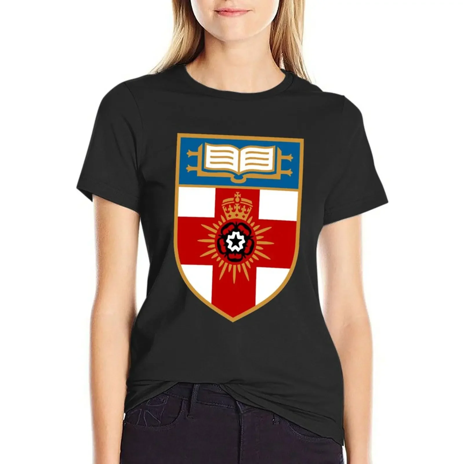 

University of London Logo T-Shirt tops Aesthetic clothing t-shirt dress for Women graphic