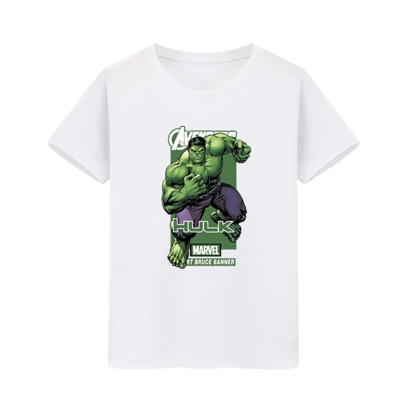 تي شيرت أنيمي هالك القطني بأكمام قصيرة تي شيرت رجالي صيفي بقصة ضيقة ماركة عصرية برقبة دائرية ملابس غير رسمية للشارع #1