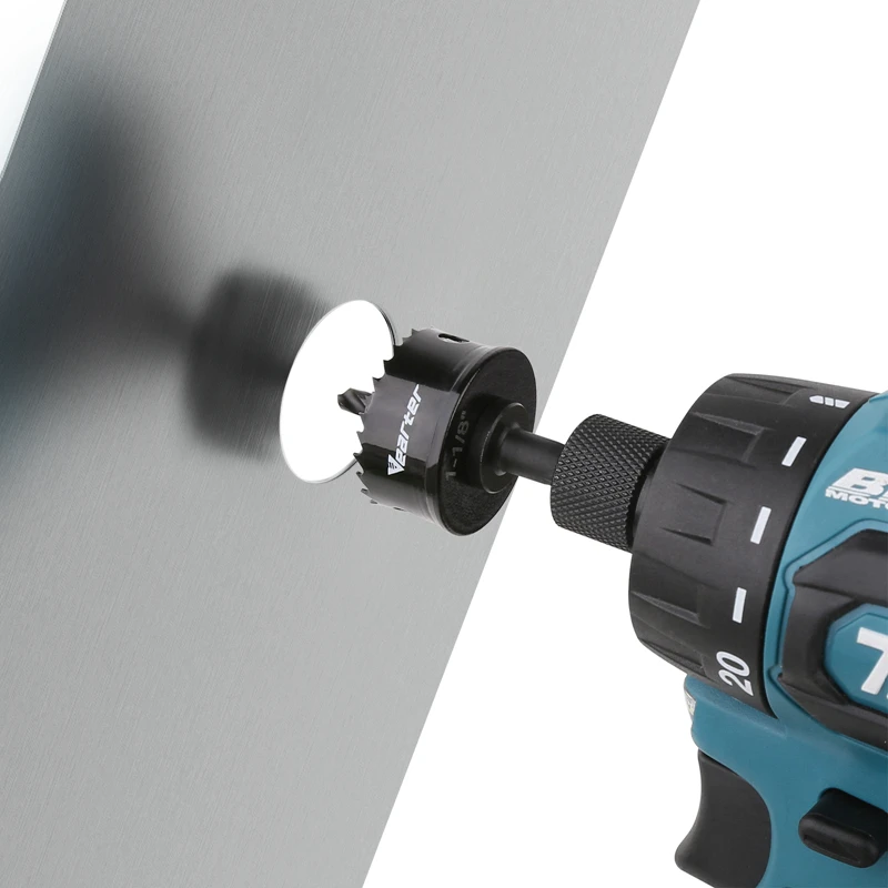 Imagem -03 - Vearter Pacote 22 29 35 mm M42 Bi-metal Buraco Viu Kit 6.35 mm Hex Haste Impacto Broca Conjunto para Chapa Metálica Madeira Plástico Aço Pvc