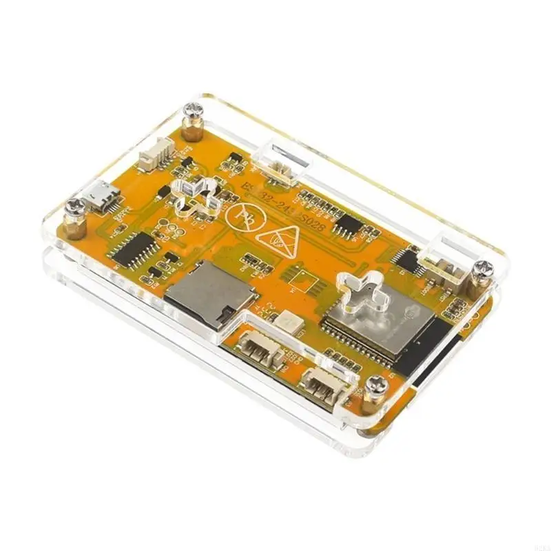 62ka 2,8 polegadas IPS Screen Esp32 Placa desenvolvimento sem fio com caixa gabinete acrílico
