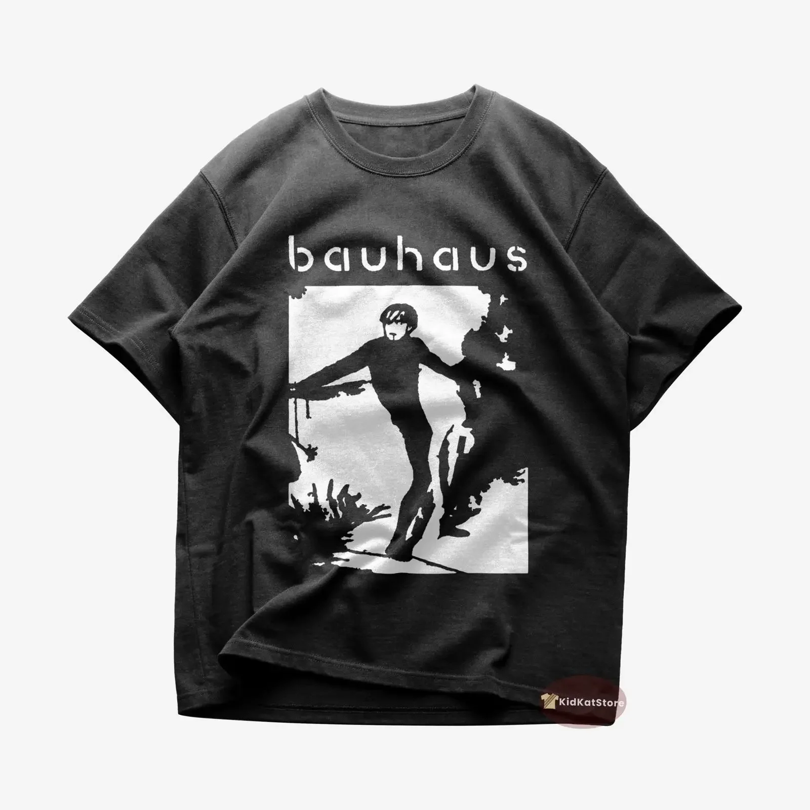 Bauhaus T shirt Rock Music She amp 39 s In Parties Bite My Hip The Merch Cotton vintage Washed homme Casual Breathable