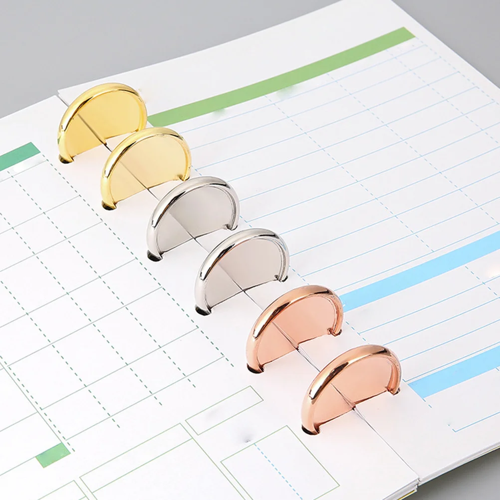 20 قطعة DIY بها بنفسك مخطط ملزمة أبازيم الفطر ثقب Discbound أقراص كتاب ملزمة خواتم ABS دفتر إصلاح مقاطع الموثق حلقة لوازم #2