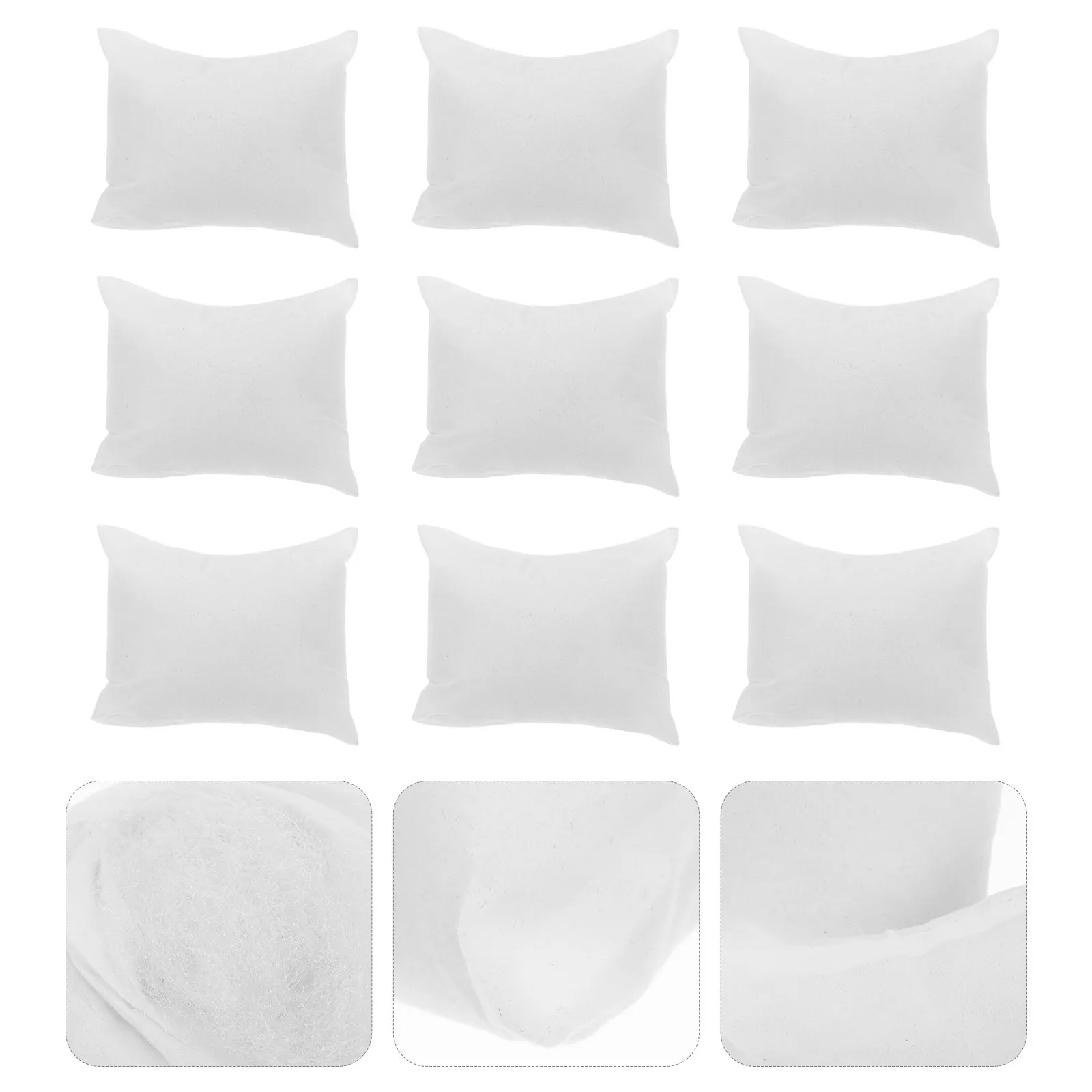 

20 шт. подушечек для часов и браслетов, маленькие декоративные подставки для демонстрации ювелирных изделий и часов