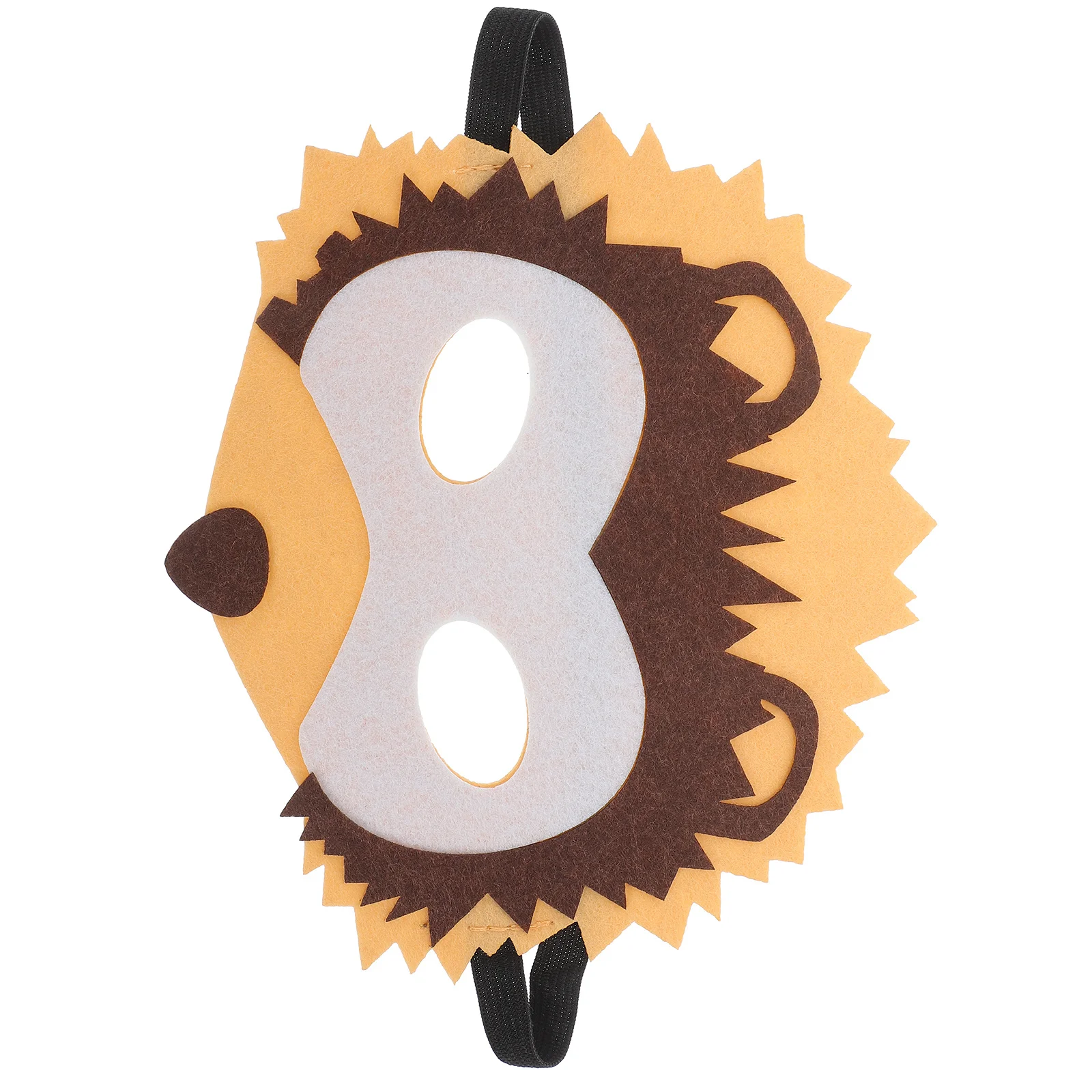 نصف الوجه قناع الحيوان حفلة تنكرية غير المنسوجة النسيج زي الدعامة تأثيري الكرتون الحيوان قناع الديكور أقنعة تنكرية