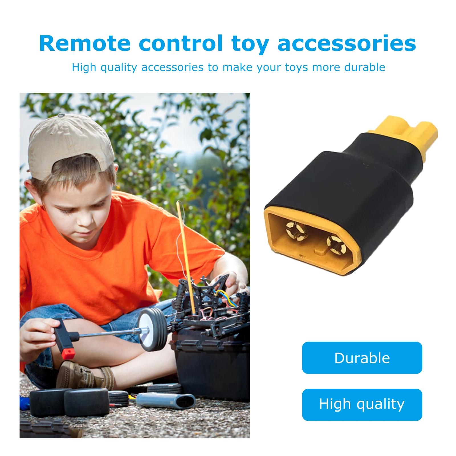 プラスチックアダプターコンバーター DIY アクセサリー XT60 から XT30 パラレルコンバーターコネクタ RC 部品交換用リチウム電池 ESC