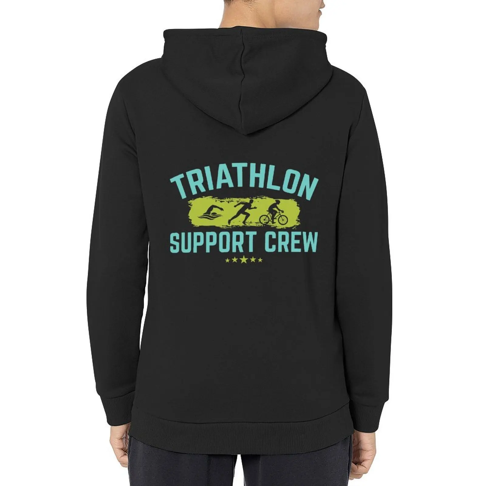 

Triathlon Support Crew Hoodie men wear graphic t shirts men autumn clothes men's winter sweater new in hoodies