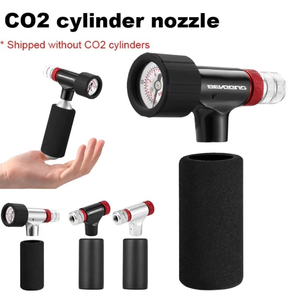 

Насос CO2, мини-портативный насос для накачивания шин Schrader и клапан Presta, насос для велосипедных шин CO2, аксессуары для велоспорта, авто велосипедный насос, накачка