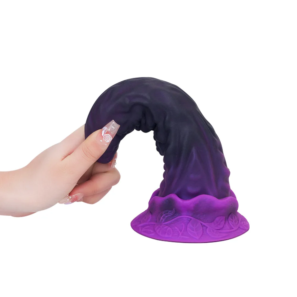 عصا G-Spot من السيليكون الفاخر، دسار أرجواني، مقاوم للماء، صديق للمبتدئين، مناسب للأزواج من الإناث والذكور، ألعاب جنسية للبالغين