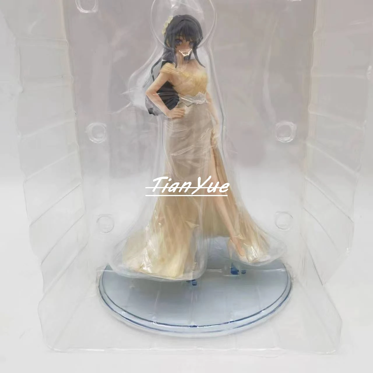 Anime Sakurajima Mai Wedding Dress Ver. Figure PVC Collectible Model Toy 23cm