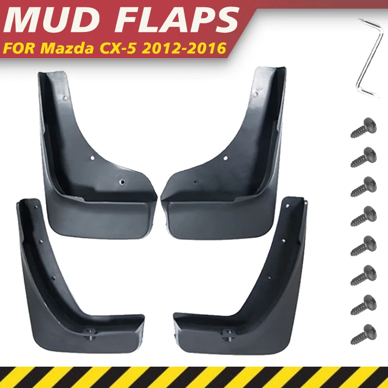 

Mudguards For Mazda CX-5 2012-2016 MK1 KE CX5 2014 ABS Mudflap Fender Flares Mud Flap Splash Guards Cover Wheel Parts Accessorie