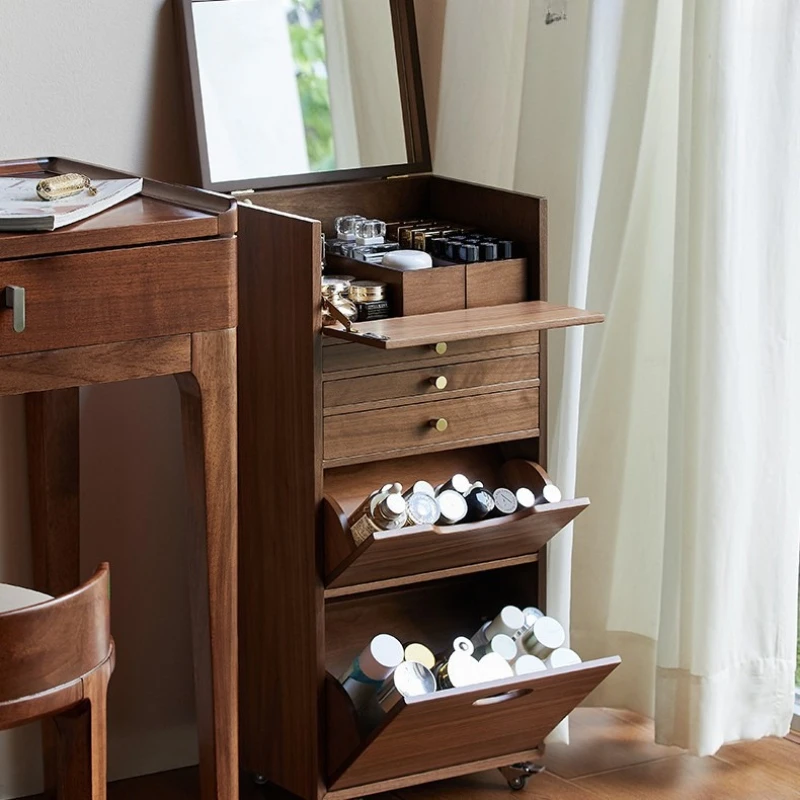 

Retro multi-layer makeup storage, necklace, bracelet, jewelry box.