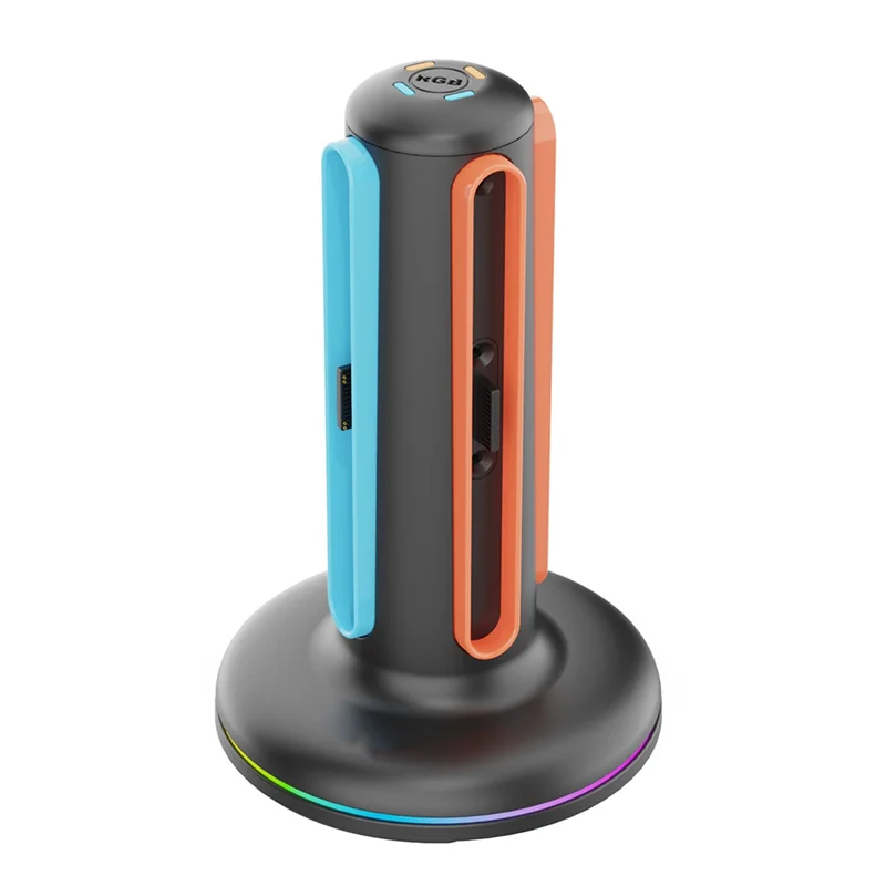 【Shopper’S Favorite】For NS For Switch 2 Compatible 4-In-1 Magnetic Charging Station With Fast Charge Dock For Joy-Con Controller