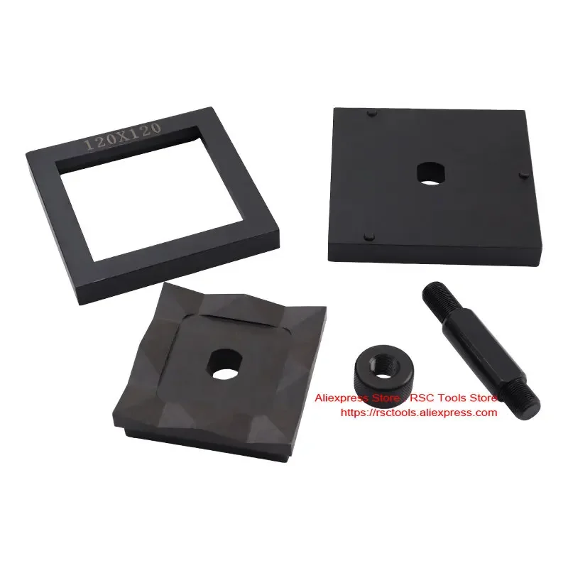 [Personalizzazione] Fresa per fori quadrati 120x120 mm adatta per SYK-8/SYK-15 Apri fori Piastra di ferro/Punta per punzonatura piastra in acciaio inossidabile