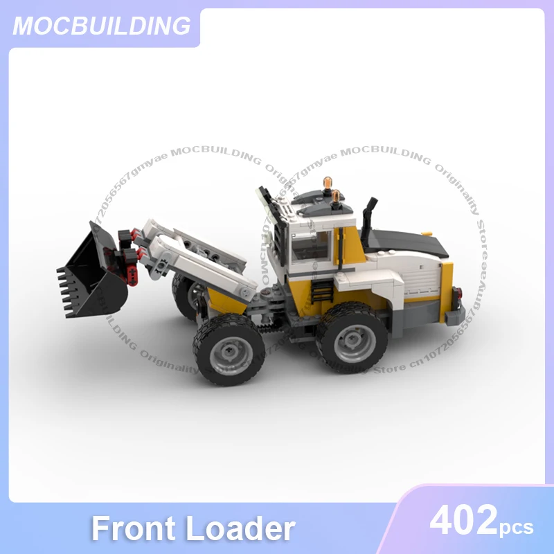 

﻿ Front Loader Model MOC Building Blocks DIY Assemble Bricks City Construction DIY Assemble Bricks Collection Toys Gifts 402PCS
