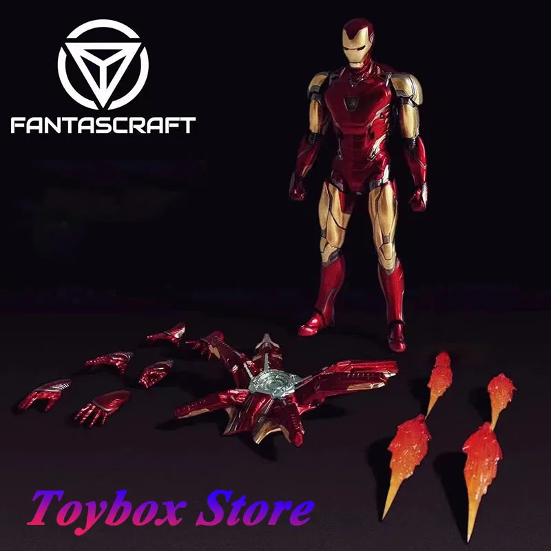 

Fantascraft FC MK85 2.0 1/12 Scale Movable Iron Man Soldier Model Marvel Movie Super Hero Simulation 6" Full Set Action Figure