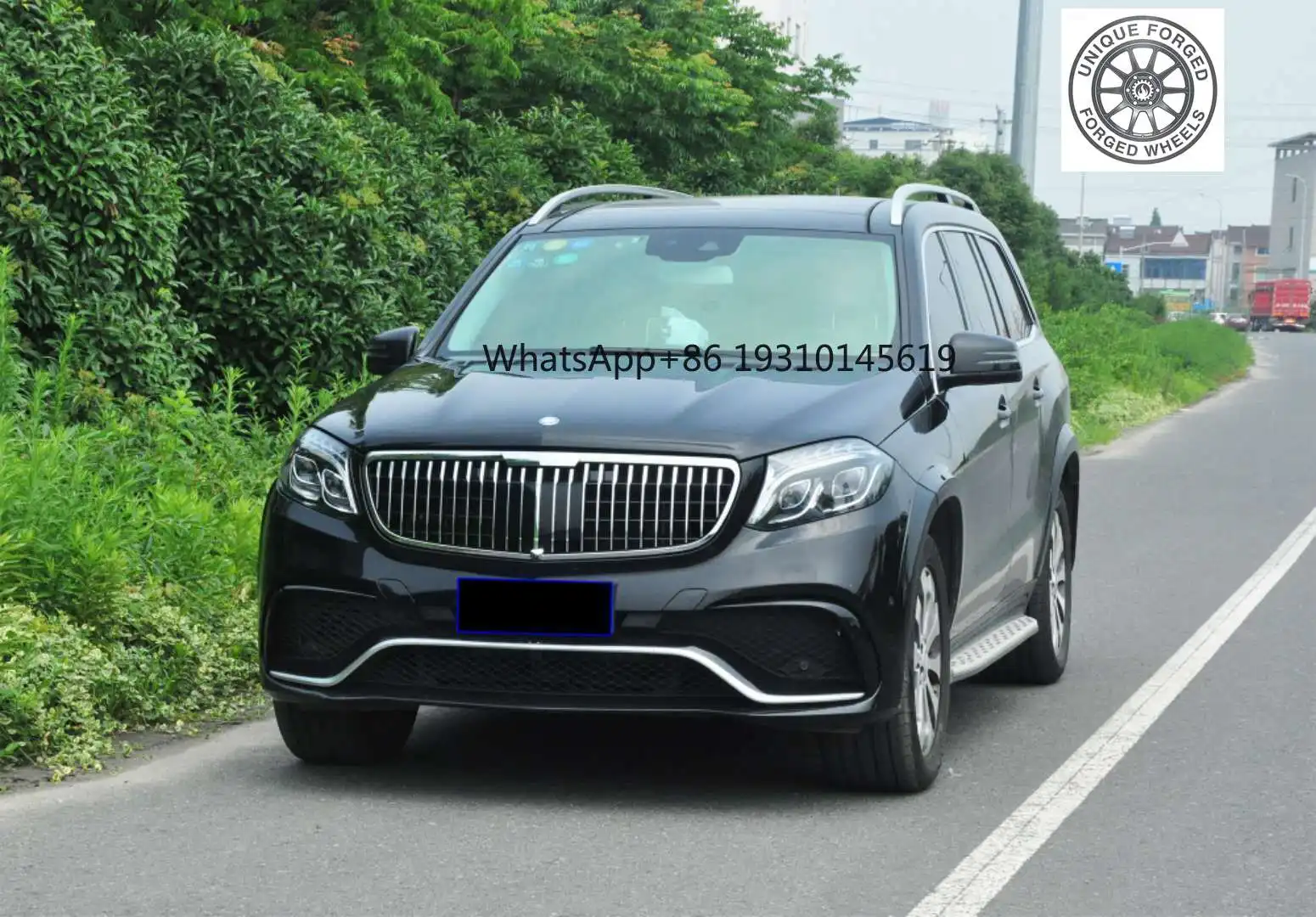 

For Maybach Front Grille Is Suitable for Mercedes-Benz GLS X166 2015-2018