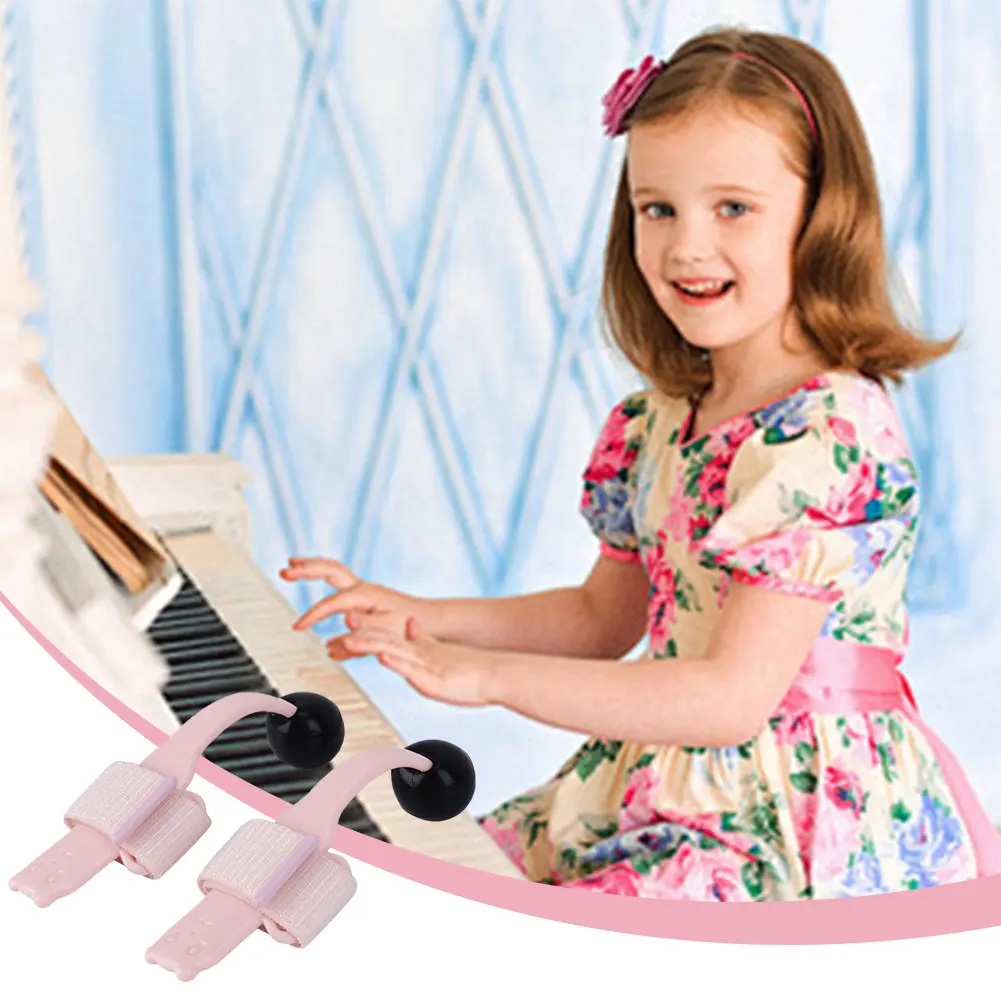 مصحح إيماءة البيانو مع راحة اليد دعم البيانو مصحح إيماءة اليد البيانو موضع اليد المعونة أداة تمرين الأصابع للأطفال #2