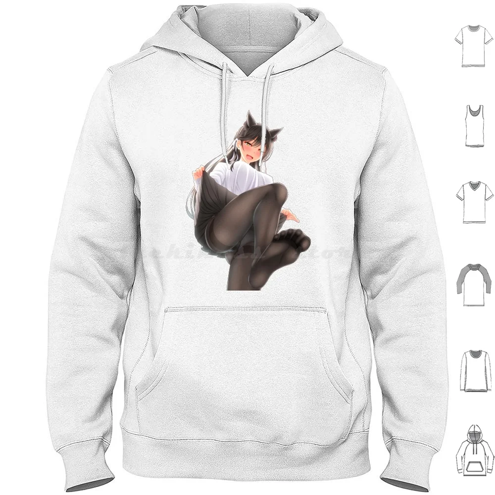 Atago-Azur Lane Hoodies Long Sleeve Game Video Game Azur Lane Atago Azur Lane Atago Cat Ears Neko Kitty Anime Manga