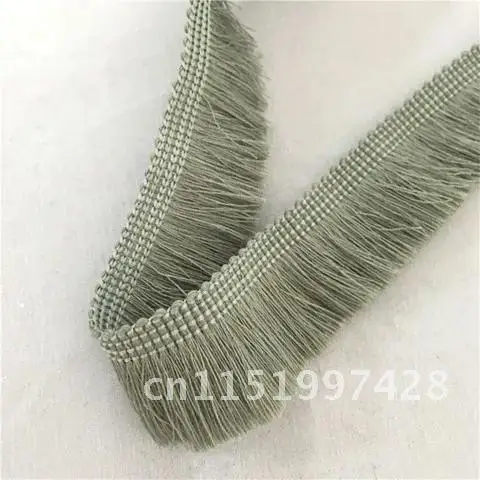 25mm Cotton Tassels Trimming Fringes 2 Yards Lace Trim Sewing Ribbon for Garment Curtain Decorative DIY Accessories