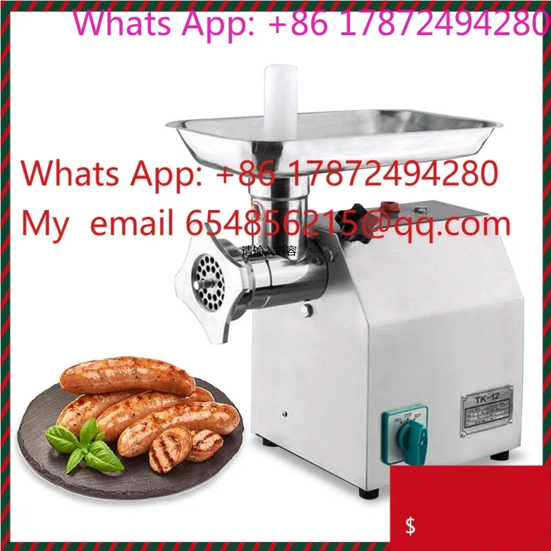 Hot Sale Commercial Frozen Meat Grinder, Italian Design, New Condition, OEM CE UK UL Certified