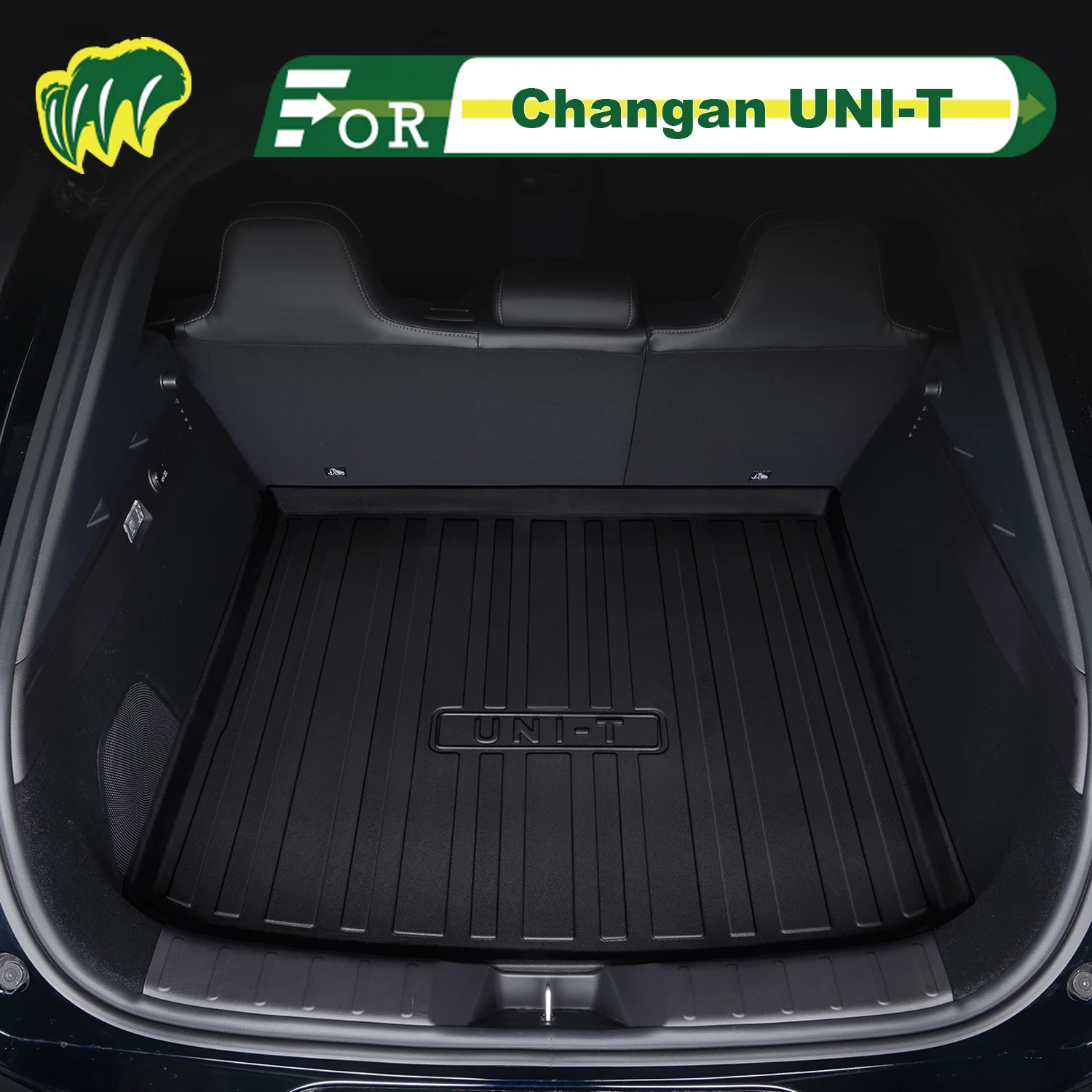 

Для Changan UNI-T 2020-2025 TPE индивидуальный коврик для багажника автомобиля всесезонный коврик для багажника 3D-образный коврик для багажника Защитный коврик для заднего багажника