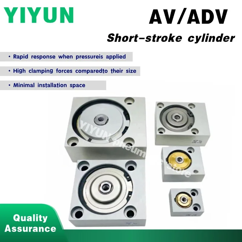 

AV ADV-32 50 63 80 20 12-5 10 4-C-SA Gaobao Printing Machine Soldering Machine Cylinder Pneumatic components