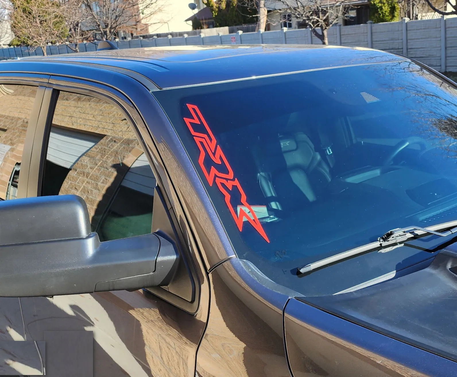 

Car Sticker Decal 2021-2024 TRX Side Windshield TRX Decal Car Bumper Body Cargo Box Rear Stickers for Dodge Ram Pickup Truck