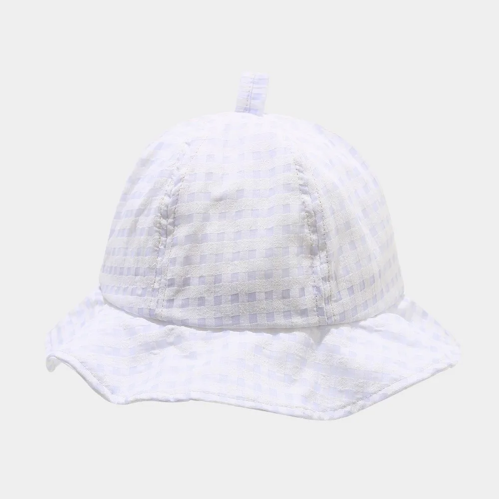 

Korean Japanese Plaid Bucket Cap Summer Versatile Fisherman Caps Sweet Short Brim Women's Sun Hat Outdoor