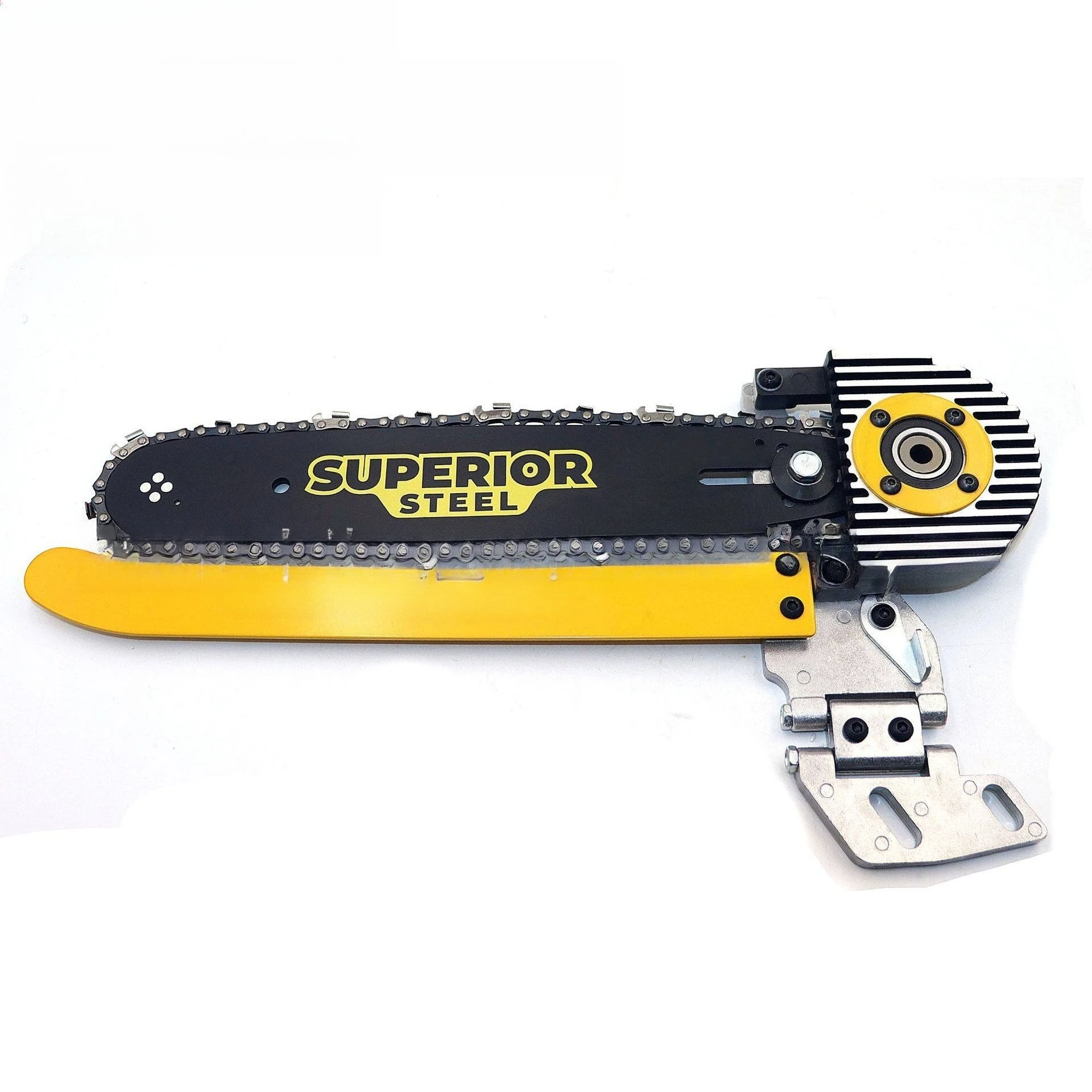 HT2021024 Electric Chainsaw Cutter Beam Cutter Circular Saw Blade Chainsaw Attachment Adapter Steel for Woodworking Tools