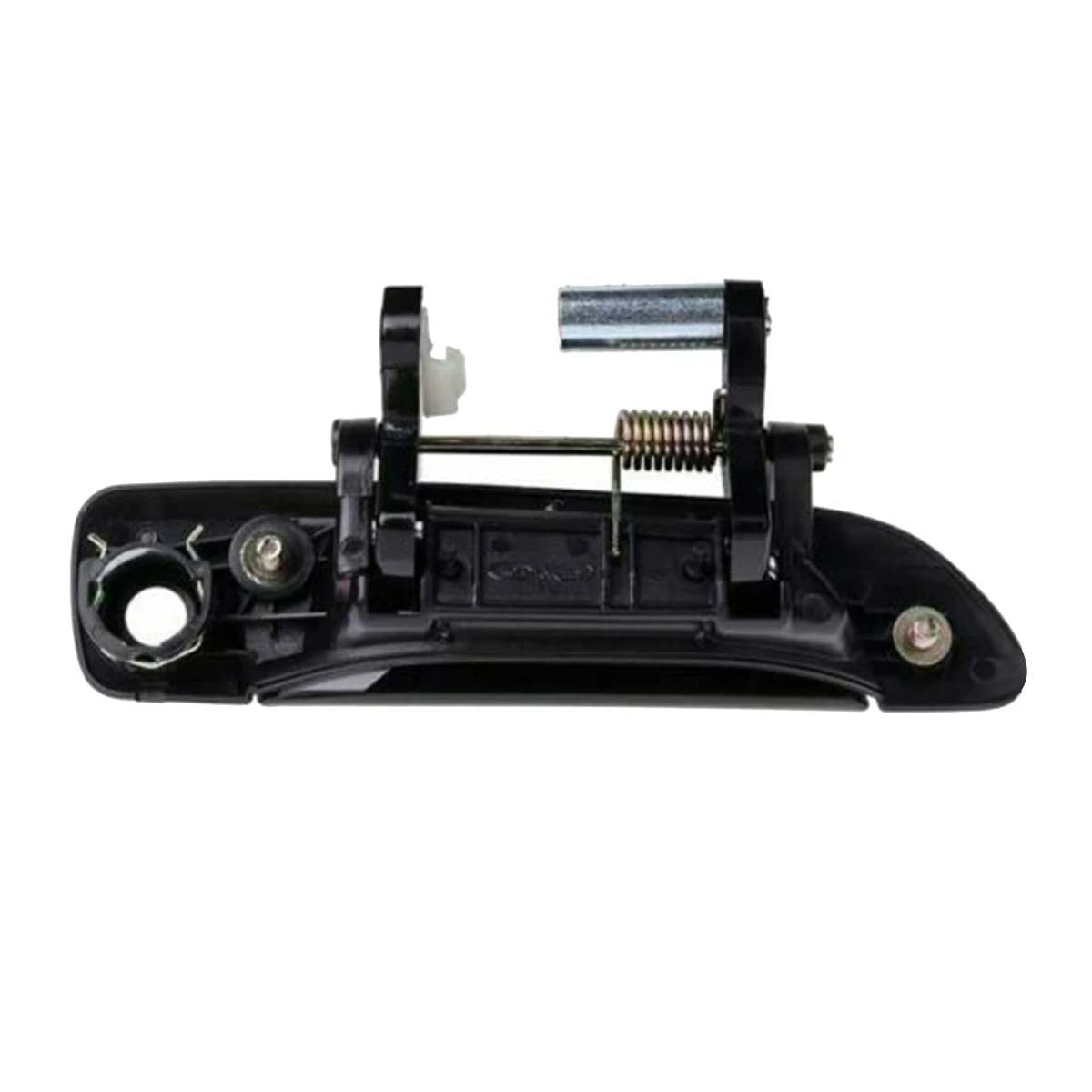 Left Front Exterior Outside Door Handles Black LH New for 2001-2005 Honda Civic Sedan—L49A