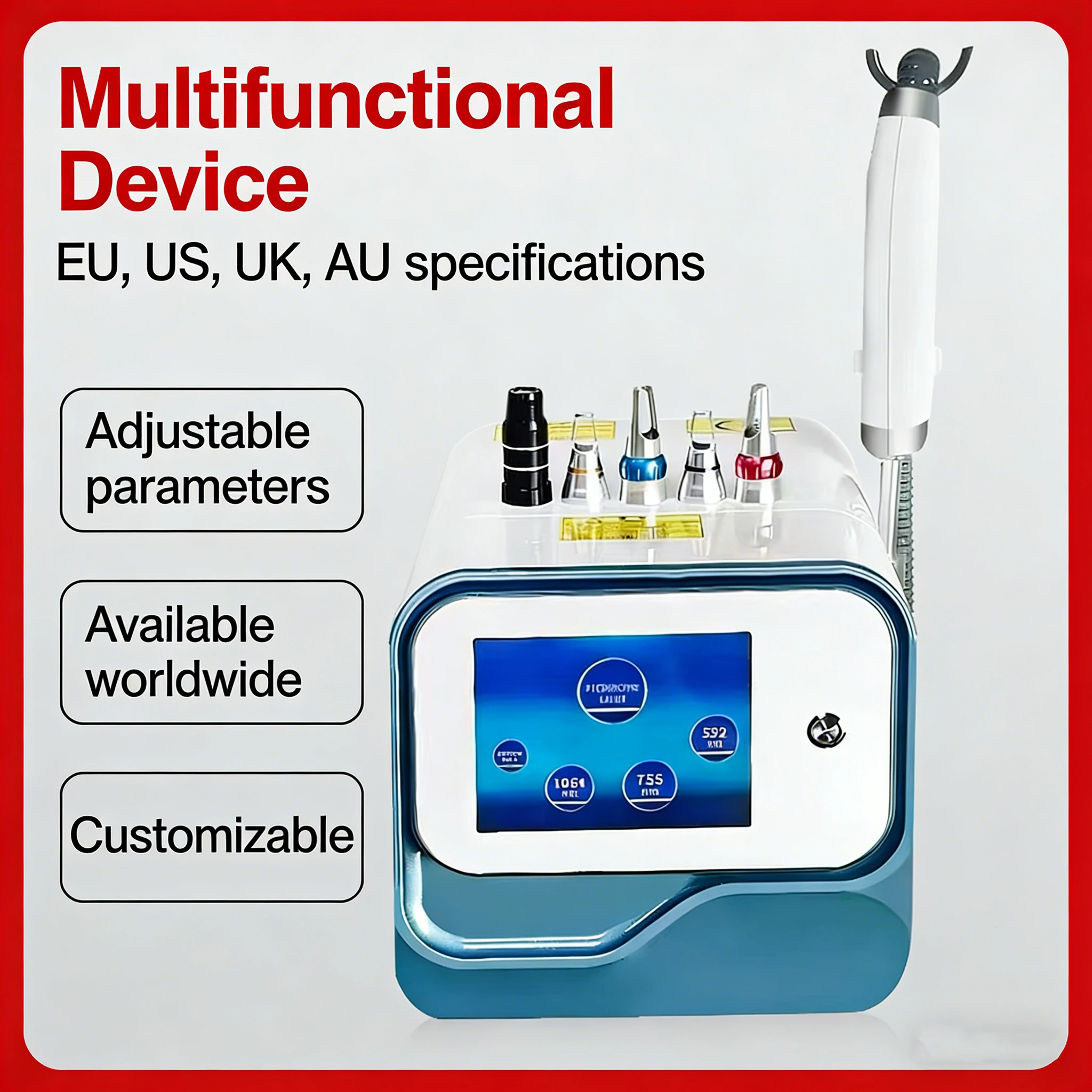 

Квантовый аппарат для удаления родинок и пигментных пятен Quantum Blackout Instrument Desktop Spot Mole Removal Black Face Doll Beauty Salon Special
