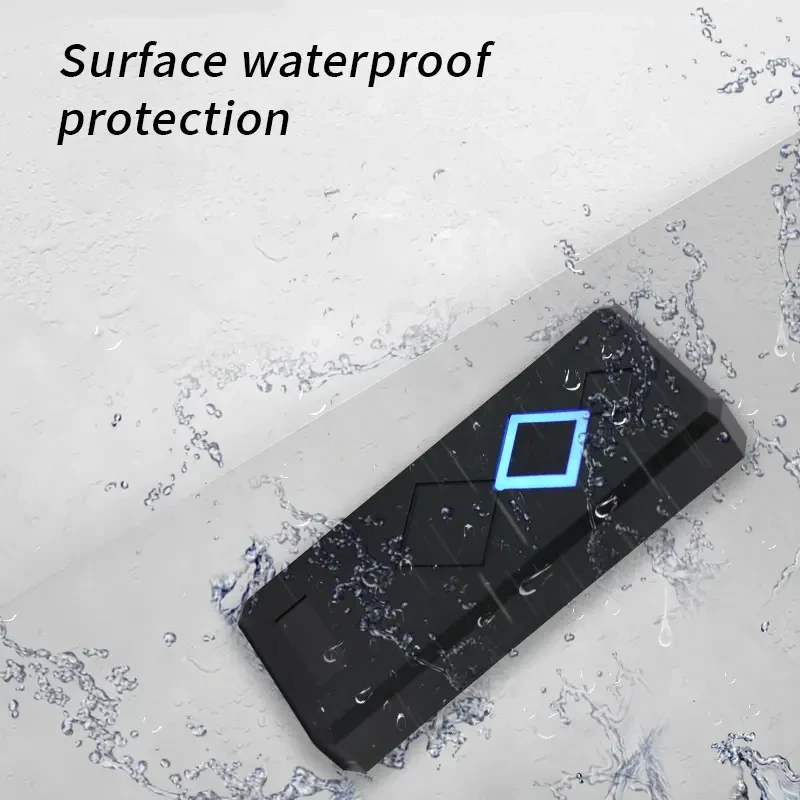 5pcs Contactless Card Reader Smart Door Reader 13.56Mhz IC/NFC Card Waterproof IP68  Wall Mounted Wg26/34 Output