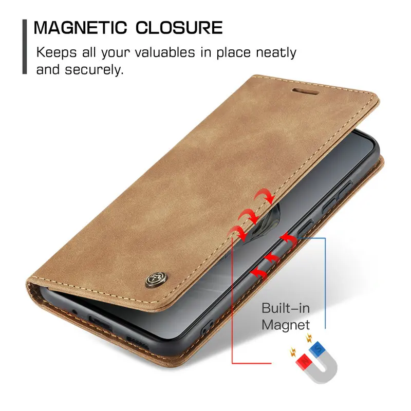 For Funda OnePlus 12 5G Leather Magnet Case Card Pouch Book Etui Oneplus 11 Case One Plus 8T 8 Pro 7 Oneplus12 11 Phone Cover