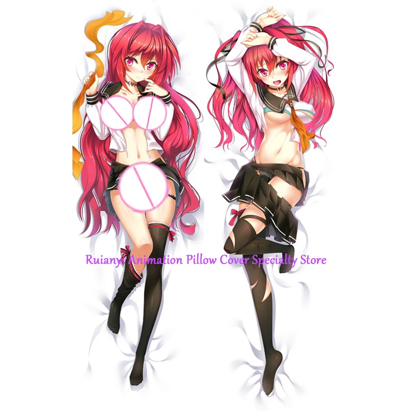 Dakimakura-funda de almohada de doble cara para adulto, cobertor de almohada con estampado de chica bonita de Anime, tamaño real