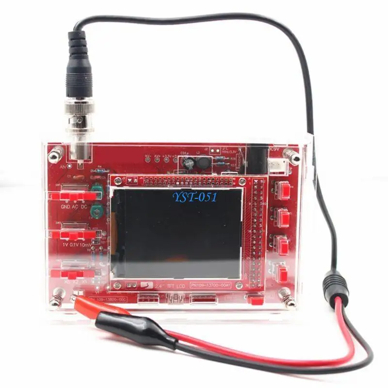 osciloscopio digital E15A con estuche DSO 138 + sonda 13803K para aprendizaje electrónico